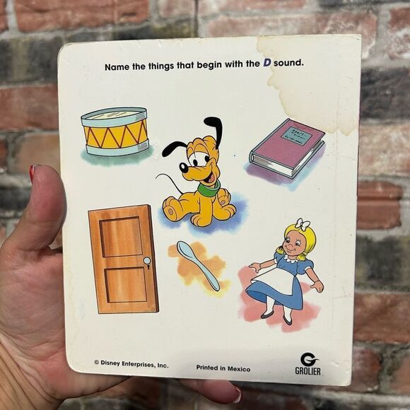 5 for $25🔥VTG Disney Babies What's That Noise, Baby Daisy- Board Book - Picture 2 of 3